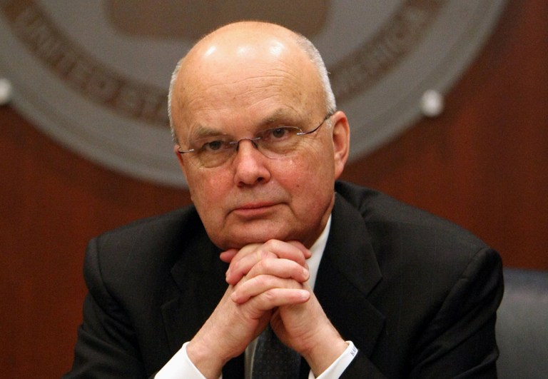 Former CIA Director Michael Hayden thinks Republican presidential candidate Donald Trump is being used as a recruitment tool by Islamic State militants. (AP Photo/Luis M. Alvarez, File)