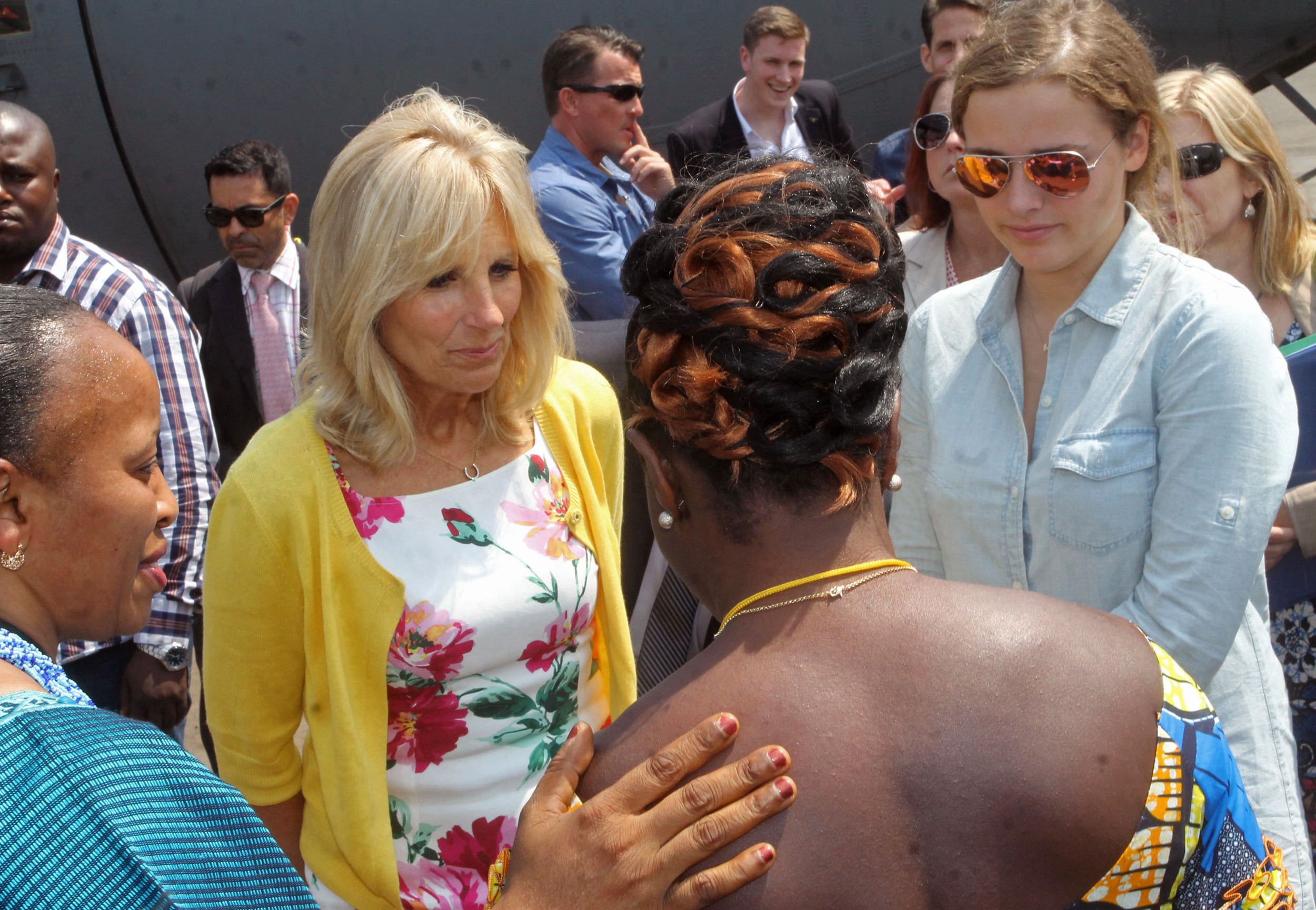 Jill Biden travels to east Congo on Africa tour