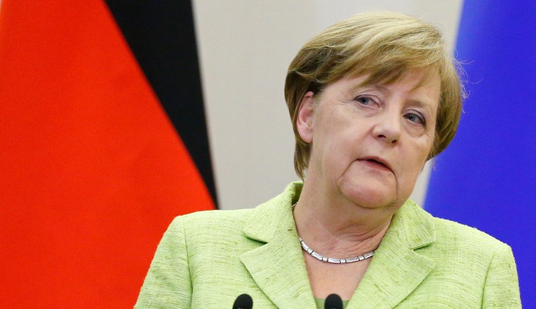 Alliances are supposed to be about shared sacrifices. Unfortunately, at present, the U.S.-German alliance is very one sided. (AP Photo/Alexander Zemlianichenko, Pool)