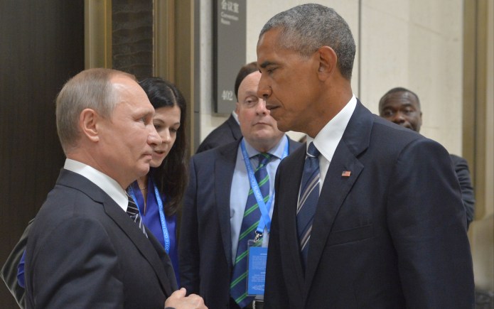 It's good that the White House now recognizes the thuggish Putin regime for what it is. (Alexei Druzhinin/ Sputnik, Kremlin Pool Photo via AP)
