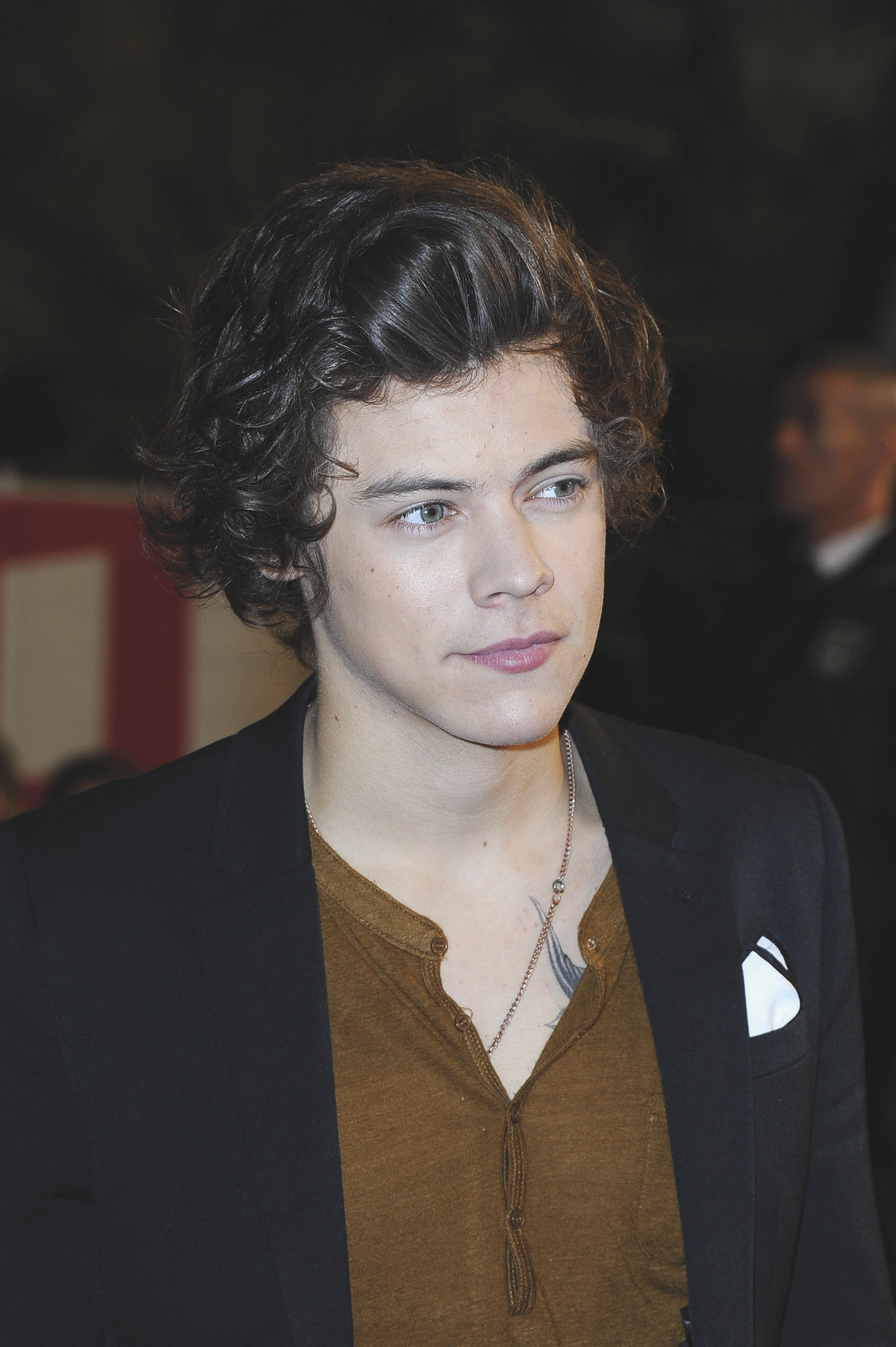 The Buzz: Harry debuts giant butterfly tattoo on his chest