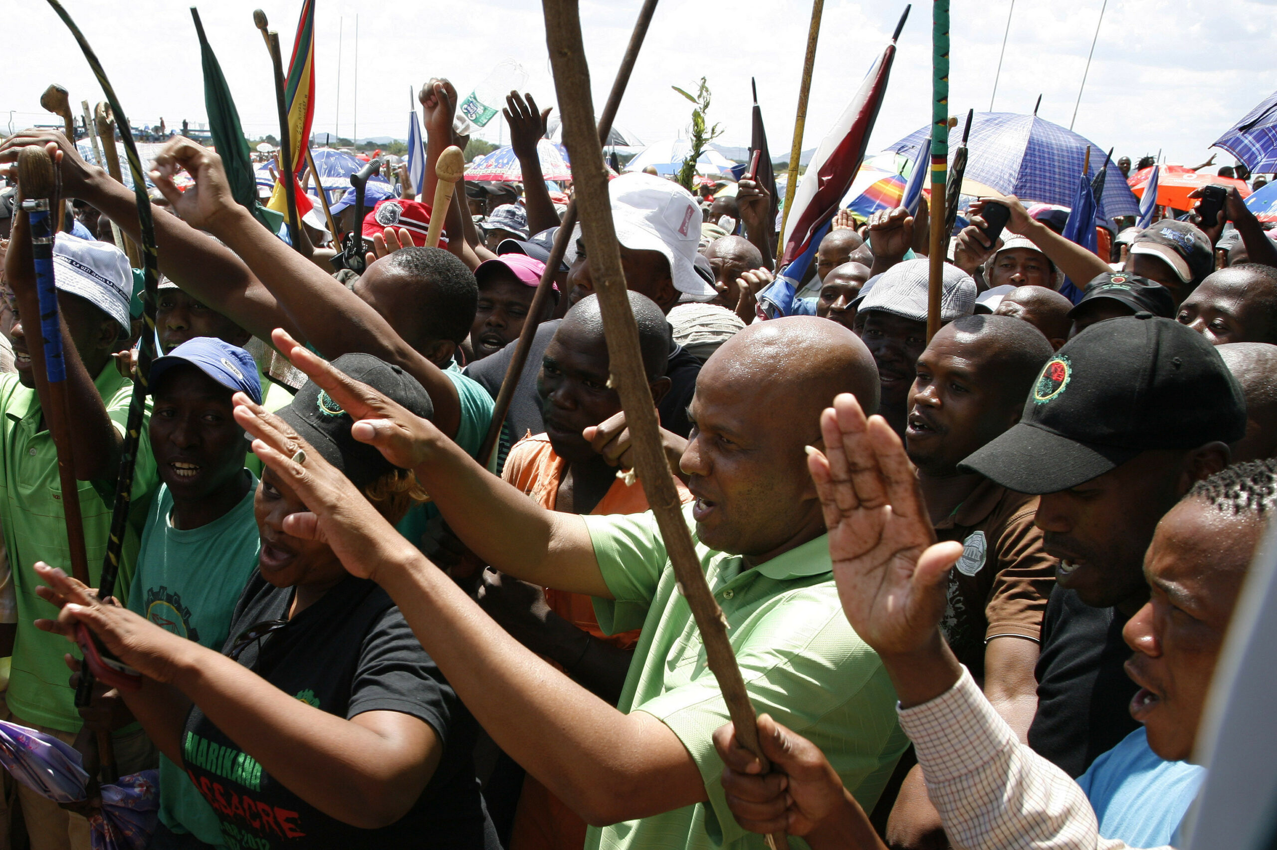 Platinum miners strike in South Africa