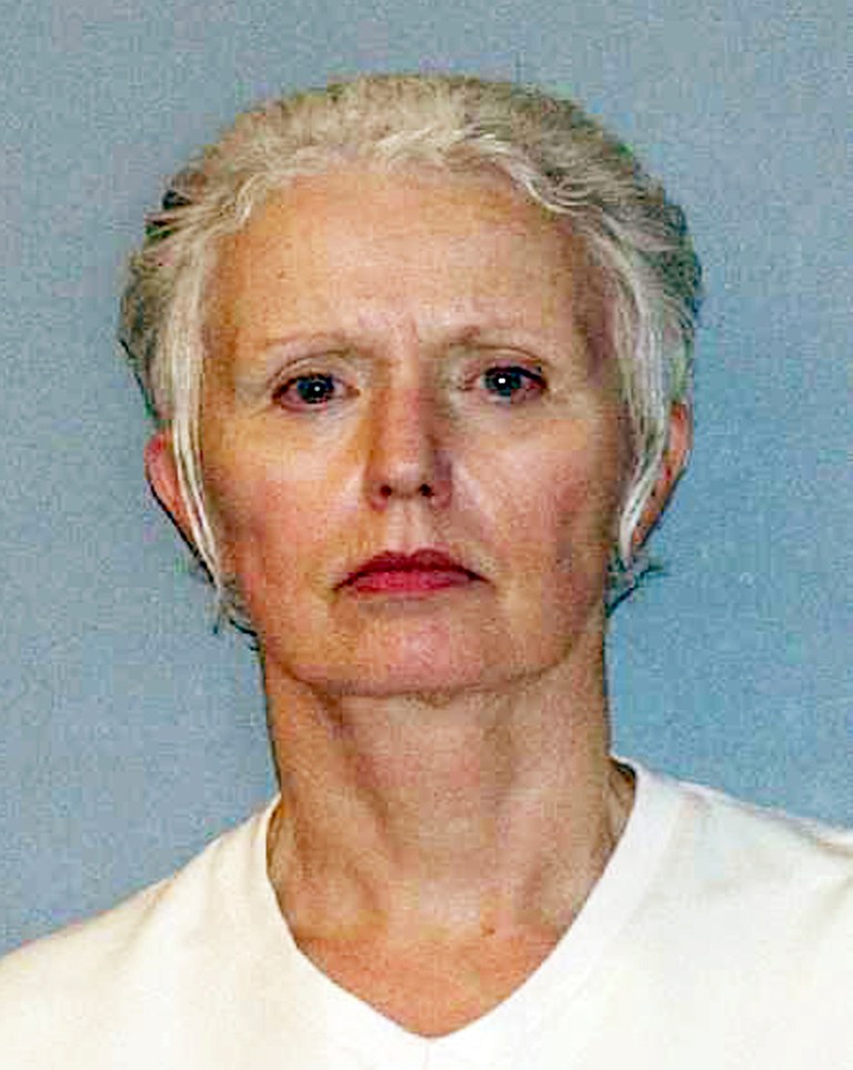   FILE - This undated file photo provided by the U.S. Marshals Service shows Catherine Greig, the longtime girlfriend of Whitey Bulger captured with Bulger June 22, 2011, in Santa Monica, Calif. In a sentencing memo filed in court Friday, June 8, 2012, federal prosecutors asked that Greig, 61, be sentenced to 10 years in prison for helping him evade authorities during 16 years on the run. Sentencing is scheduled for Tuesday, June12. (AP Photo/U.S. Marshals Service, File)  