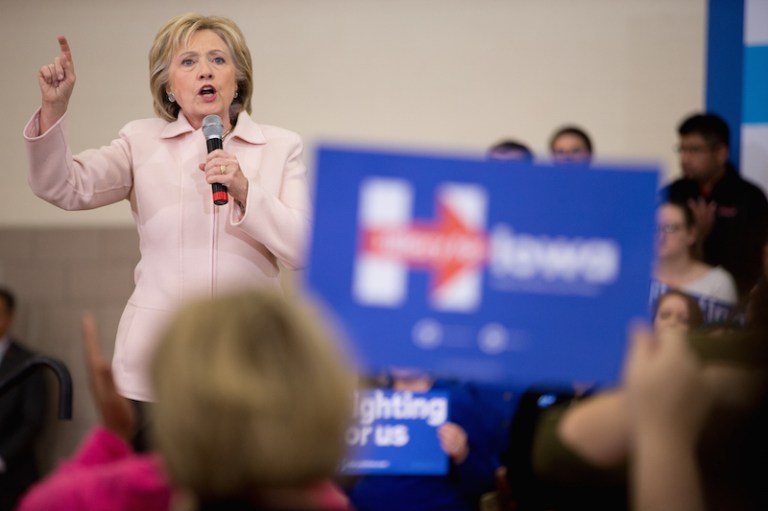 The Times' endorsement of Clinton is no surprise, but could give her a boost days before the Iowa caucuses. (AP Photo/Andrew Harnik)