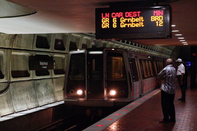 Waterfront Metro station (Examiner file photo)