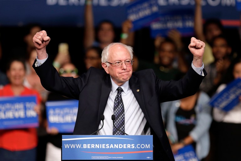 For Bernie Sanders, the Wisconsin primary and its 96 delegates is a must win following his wins in Alaska, Hawaii and Washington over the weekend. He has now won five of the last six contests. (AP Photo/Alan Diaz)