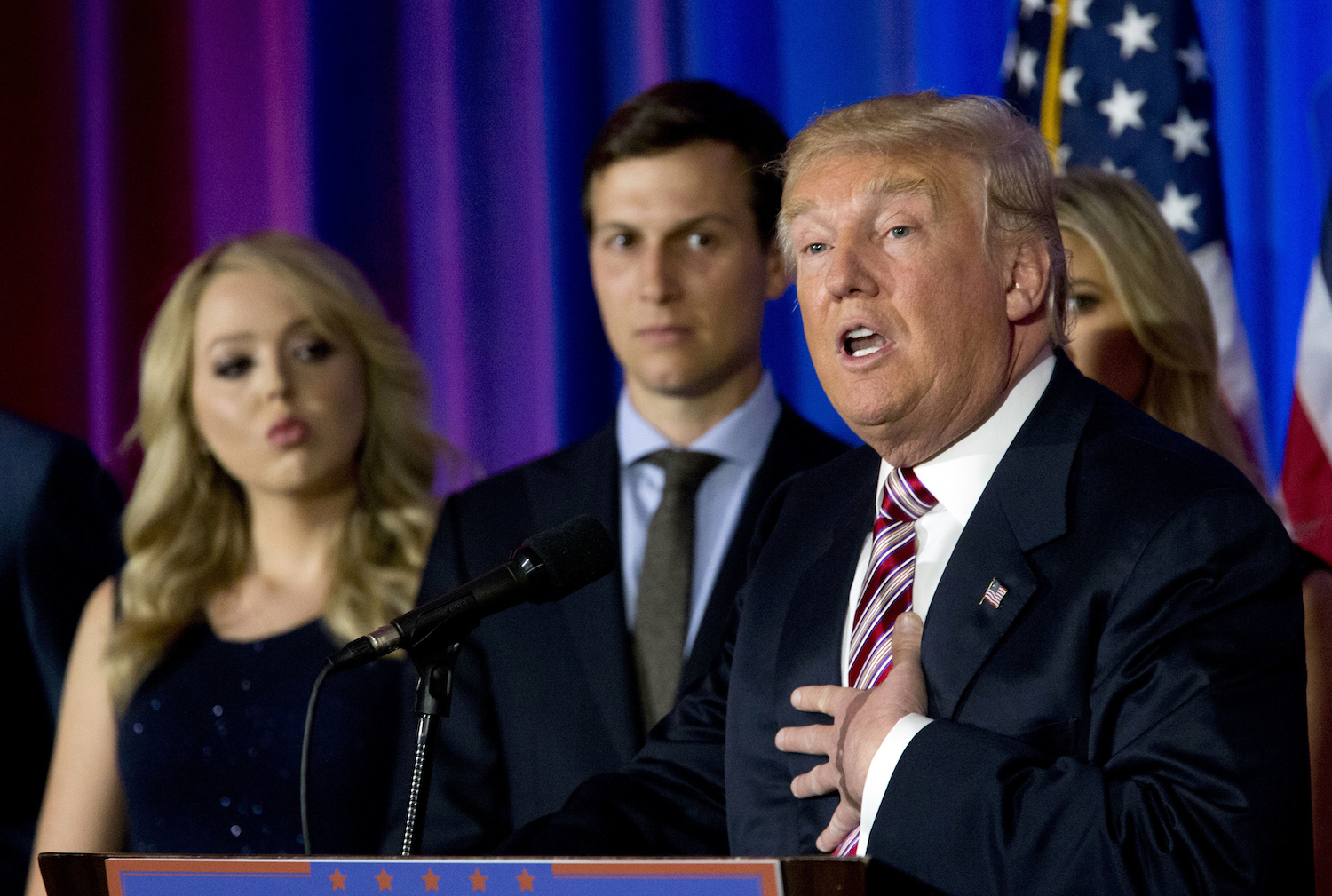Trump hints at role for Kushner in Middle East peace process