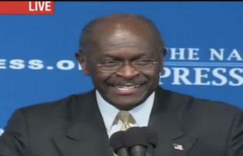 Video: Herman Cain serenades National Press Club