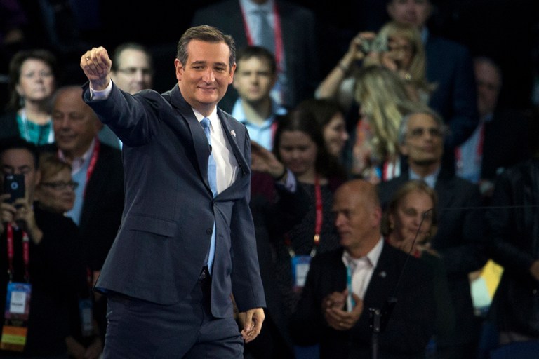 Cruz told Fox News he expected a strong showing in Utah, but the outcome in Arizona appears too close to call. (AP Photo/Evan Vucci)