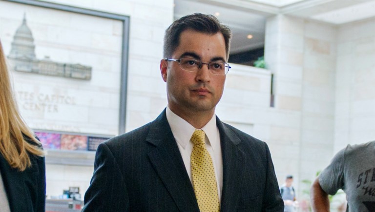 The House will vote this week on a measure to hold Bryan Pagliano, Hillary Clinton's former computer technician in contempt of Congress, Majority Leader Kevin McCarthy announced Monday. (AP Photo/Cliff Owen, Lee, File)