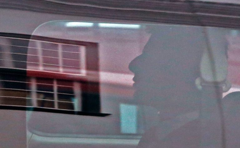 Murder accused Shrien Dewani leaves the High Court after a brief appearance in Cape Town, South Africa, Friday, June 20, 2014. Dewani is accused of arranging the killing of his wife, Anni, on their honeymoon in South Africa, November 2010, his court case was postponed. (AP Photo/Schalk van Zuydam)