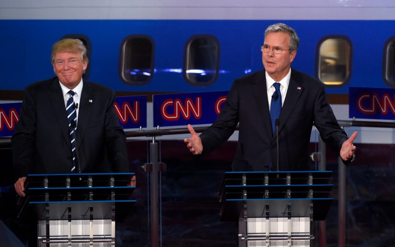 DonaldÂ Trump is a businessman who has lost a customer.Â While former Florida Gov. Jeb Bush is an angry candidate blaming voters for not having the judgment to support him.Â (AP Photo/Mark J. Terrill)