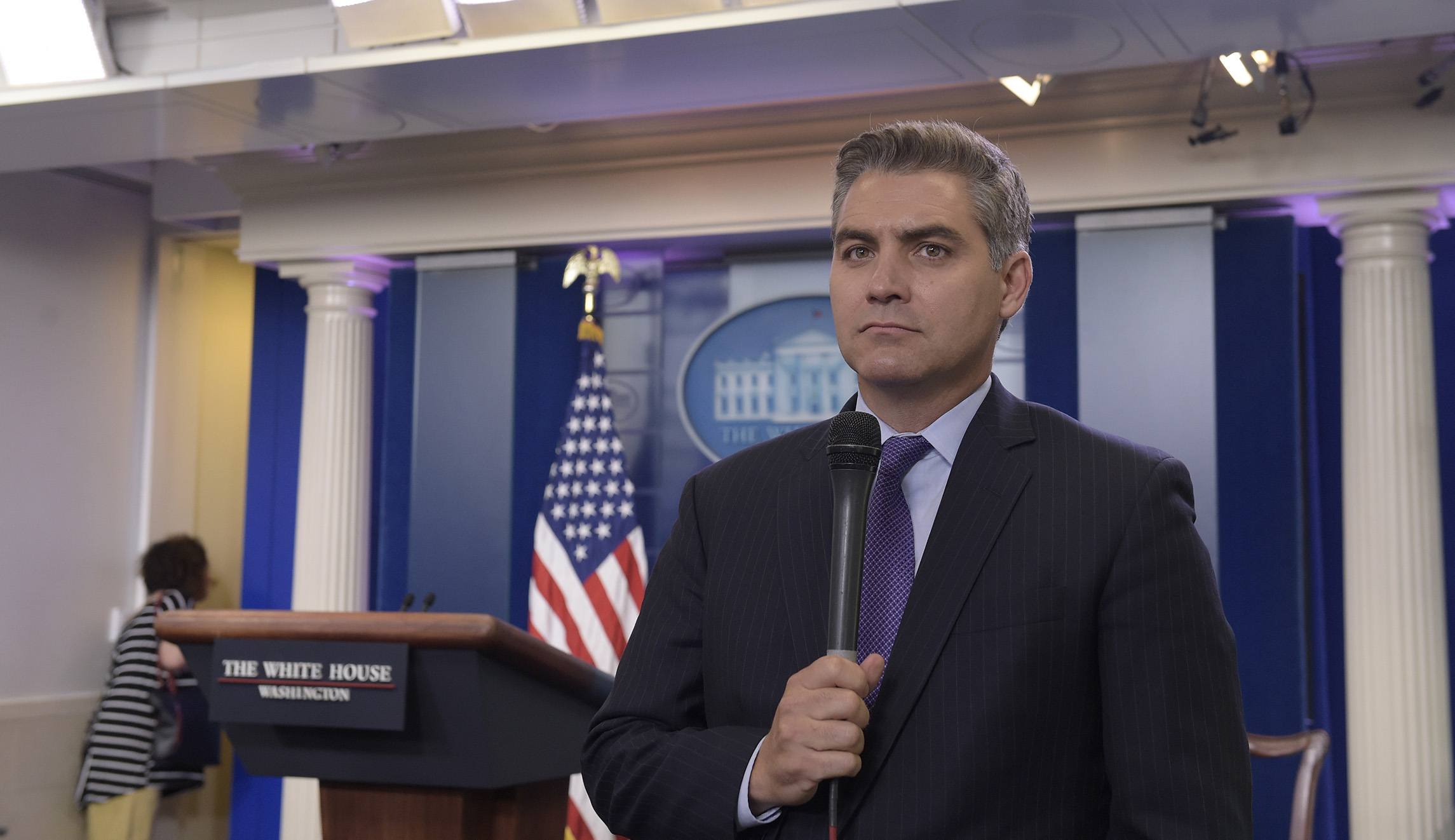 CNN’s Jim Acosta: White House aides attempting to block questions like something ‘in a different country’