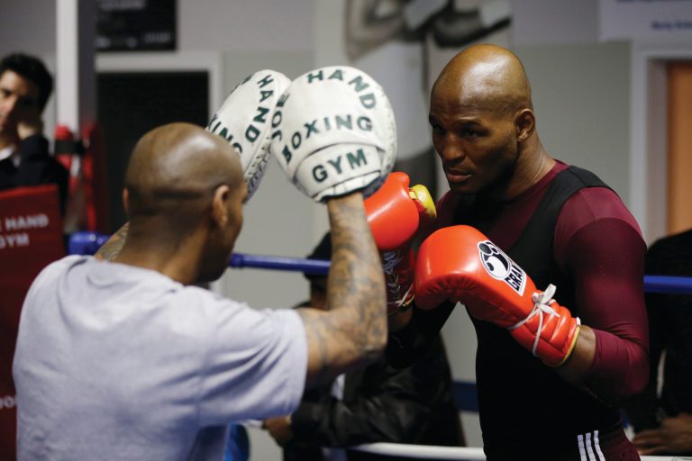 Matt Rourke/AP
Bernard Hopkins will try to break his own record and become the oldest title holder in boxing history when he faces Tavoris Cloud on Saturday night.