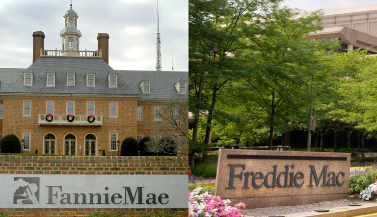 The Supreme Court declined Tuesday to hear appeals from investors in Fannie Mae and Freddie Mac that their rights were infringed by the terms of the bailouts of the government-sponsored enterprises. (Bloomberg photos)