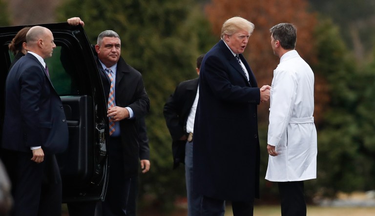 As questions remain about President Trump's mental health, it's important to note that it's dangerous when democracies begin to go down the road of pathologizing political differences. It's one thing to say your opponents are wrong. It's quite another to say they are crazy. (AP Photo/Carolyn Kaster)