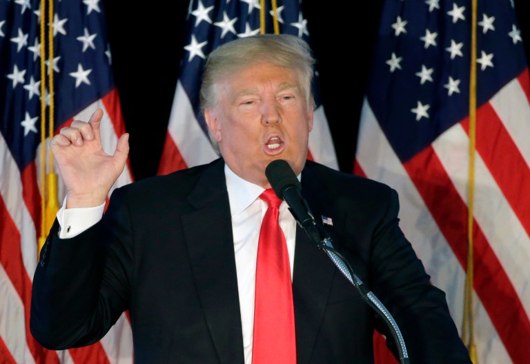 Donald Trump lambasted John Kasich, calling him 