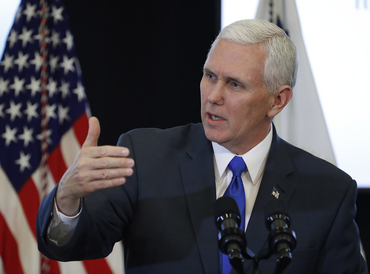 Pence: Trump’s speech showed his true nature