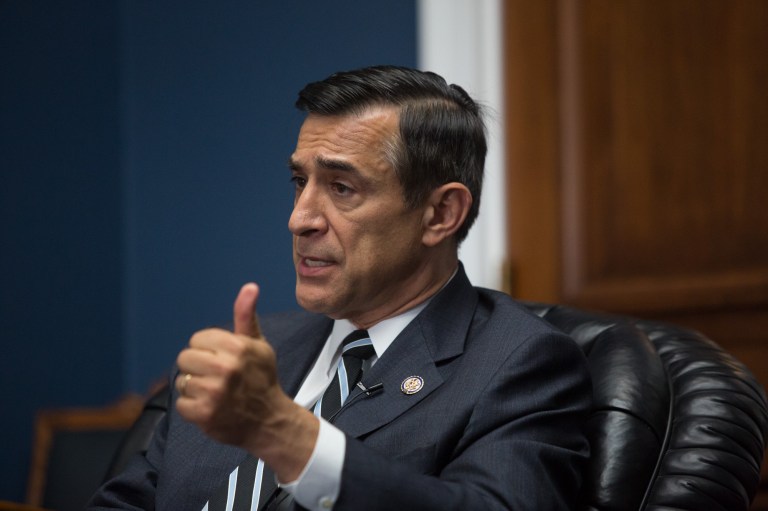 Rep. Darrell Issa, R-Calif., sent a subpoena to Treasury Secretary Jacob Lew regarding the 2009 taxpayer-funded $50 billion bailout of General Motors. (Examiner/Graeme Jennings)