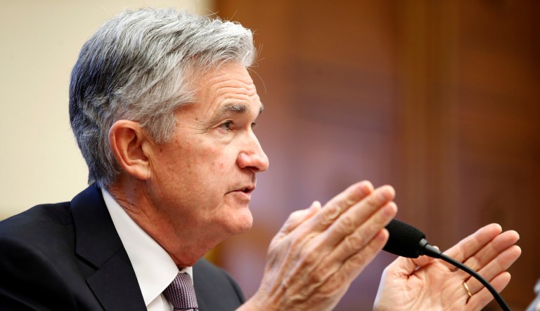 During a Senate Banking Committee hearing, Federal Reserve Chairman Jerome Powell told proponents of S. 2155, which is expected to be considered next week, that it wouldn't lessen Fed oversight of those global banks. The bill would loosen some of the tougher Dodd-Frank requirements for banks with between $50 billion in assets and $250 billion in assets, a provision meant to provide relief to larger regional banks. (AP Photo/Jacquelyn Martin)