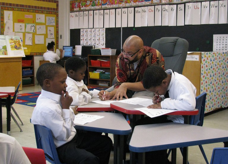 Several sites in the Detroit area are being transformed into charter schools. (AP Photo)