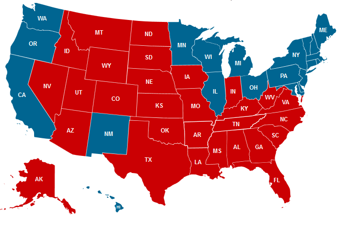 Romney has solid edge in 269-269 electoral vote tie scenario