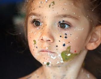 Four-Year-Old Painter Takes on the Big Apple