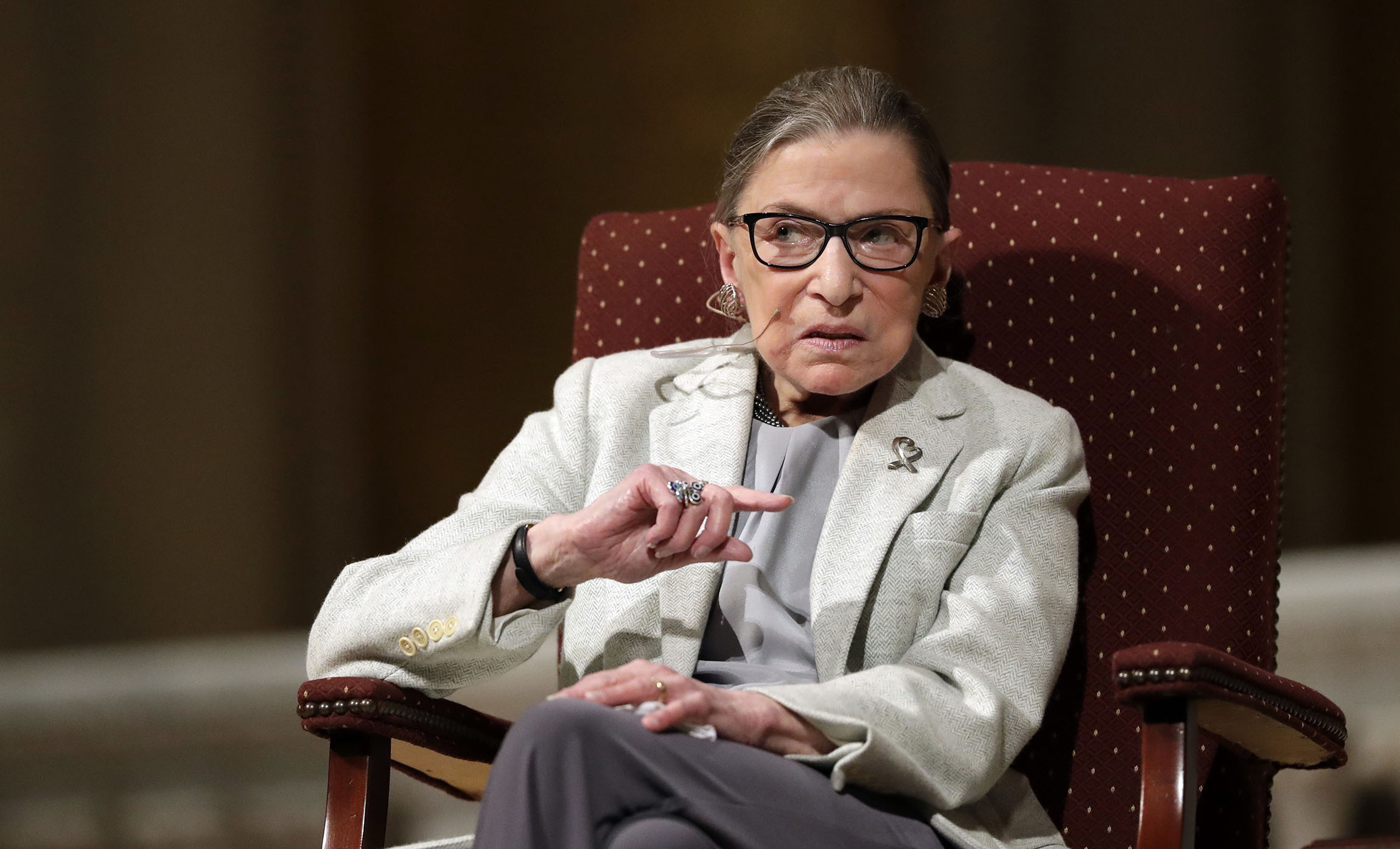 Justice Ginsburg signals her intent to work for years more, miss Trump’s first State of the Union address