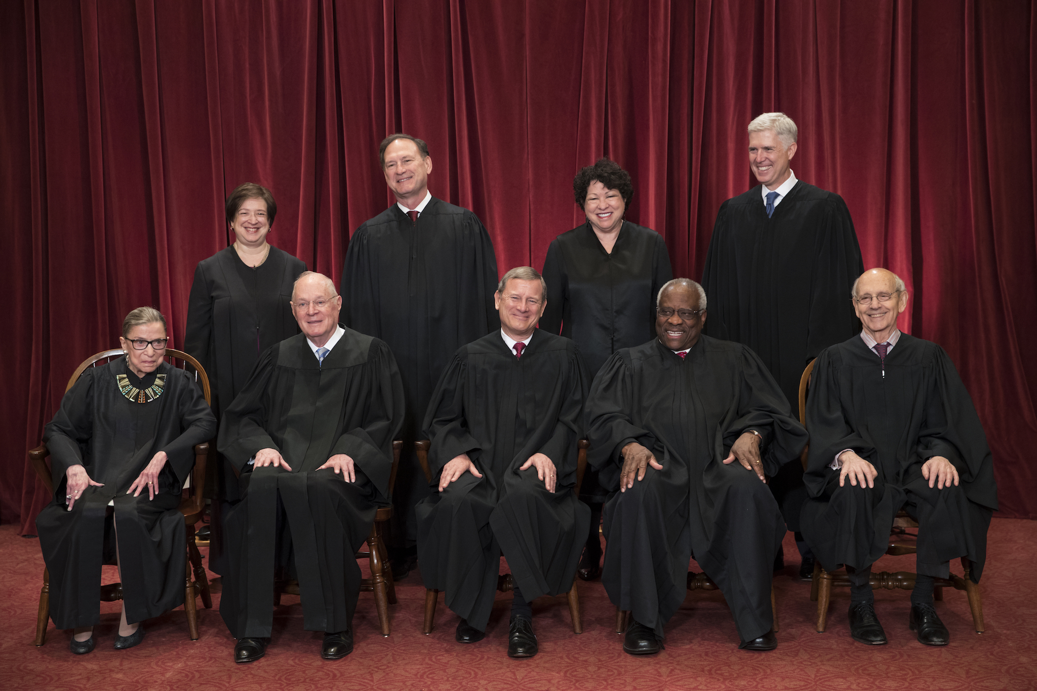 Supreme Court takes first formal photo with new Justice Gorsuch