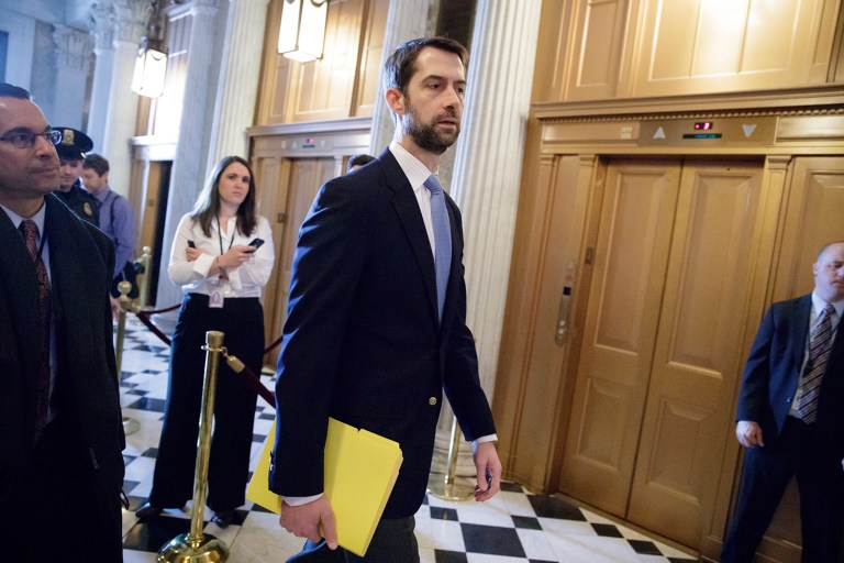 On Obamacare, 217 Republicans voted for partial repeal, while just 20 — a little under ten percent of the House GOP conference — voted against it. (AP Photo/J. Scott Applewhite)