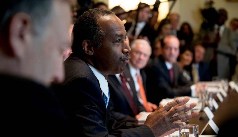 Excessive spending tends to compound. By the end, a good faith actor like Housing and Urban Development Secretary Ben Carson could be ruined by indiscretion. (AP Photo/Andrew Harnik)