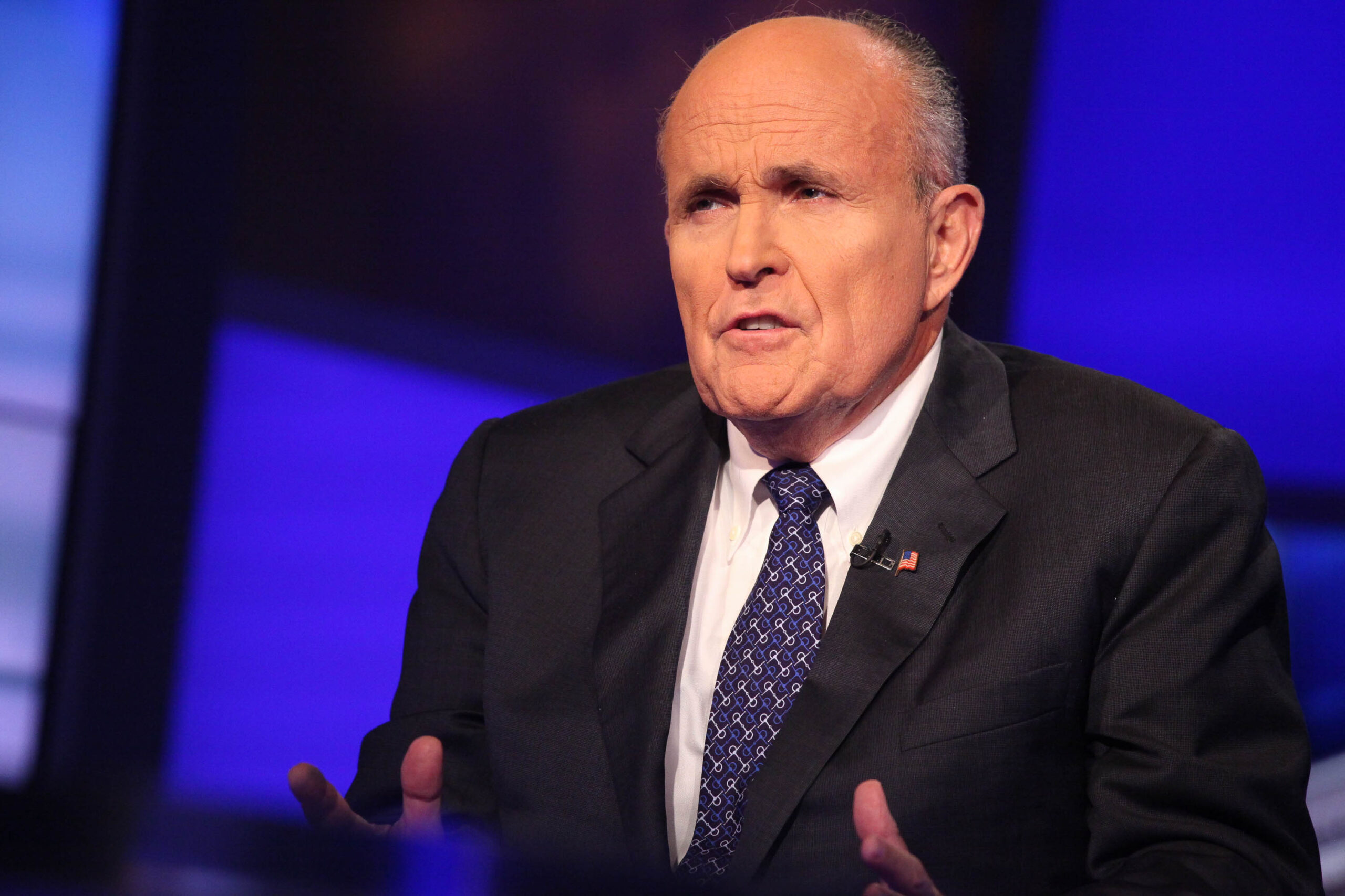 Press eruption over Giuliani remarks continues for second day