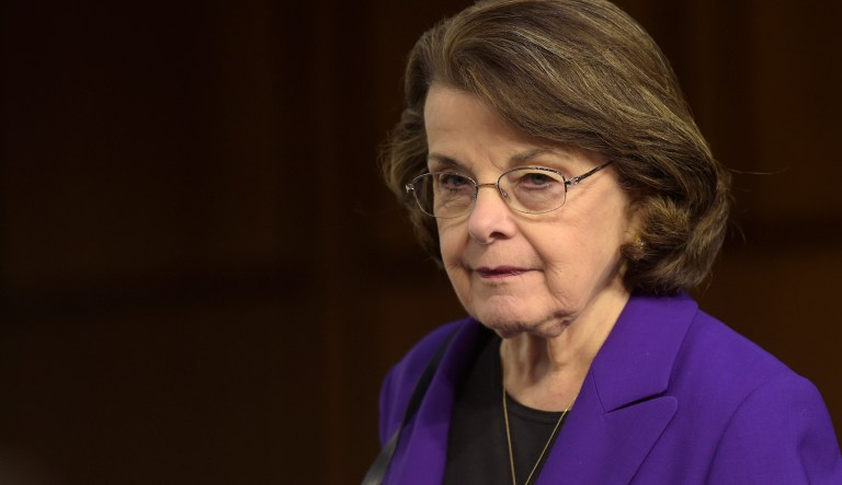 The Senate Judiciary Committee's ranking Democrat, Dianne Feinstein, said Sunday on CNN that the Senate Intelligence Committee, which Sessions said he'd speak in front of on Tuesday, isn't made up of lawyers like the judiciary committee. (AP Photo/Susan Walsh)