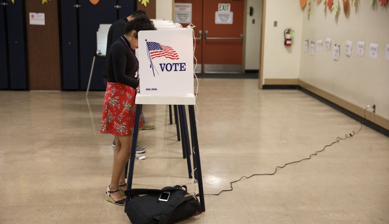 In presidential years, large vote totals are needed to win just about any office. But in midterm years, such as 2018, much smaller vote totals suffice. (Patrick T. Fallon/Bloomberg)