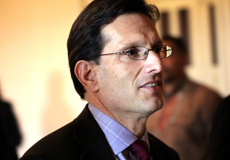 House Majority Leader Eric Cantor, R-Va., on Wednesday suddenly cancelled a Thursday vote on a stopgap funding bill that would have funded the government beyond the Sept. 30 expiration of the current fiscal year, through Dec. 15. (Alex Wong/Getty Images)