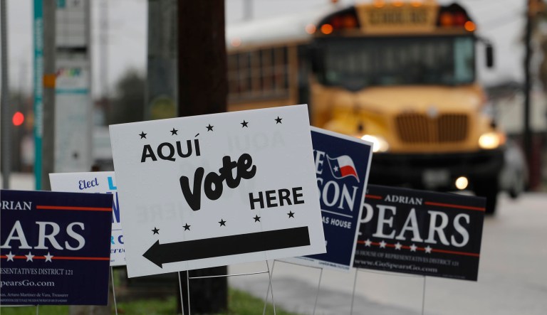 Democrats are struggling to overcome internal differences, setting up a midterm primary season pitting establishment candidates against anti-establishment progressives. (AP Photo/Eric Gay)