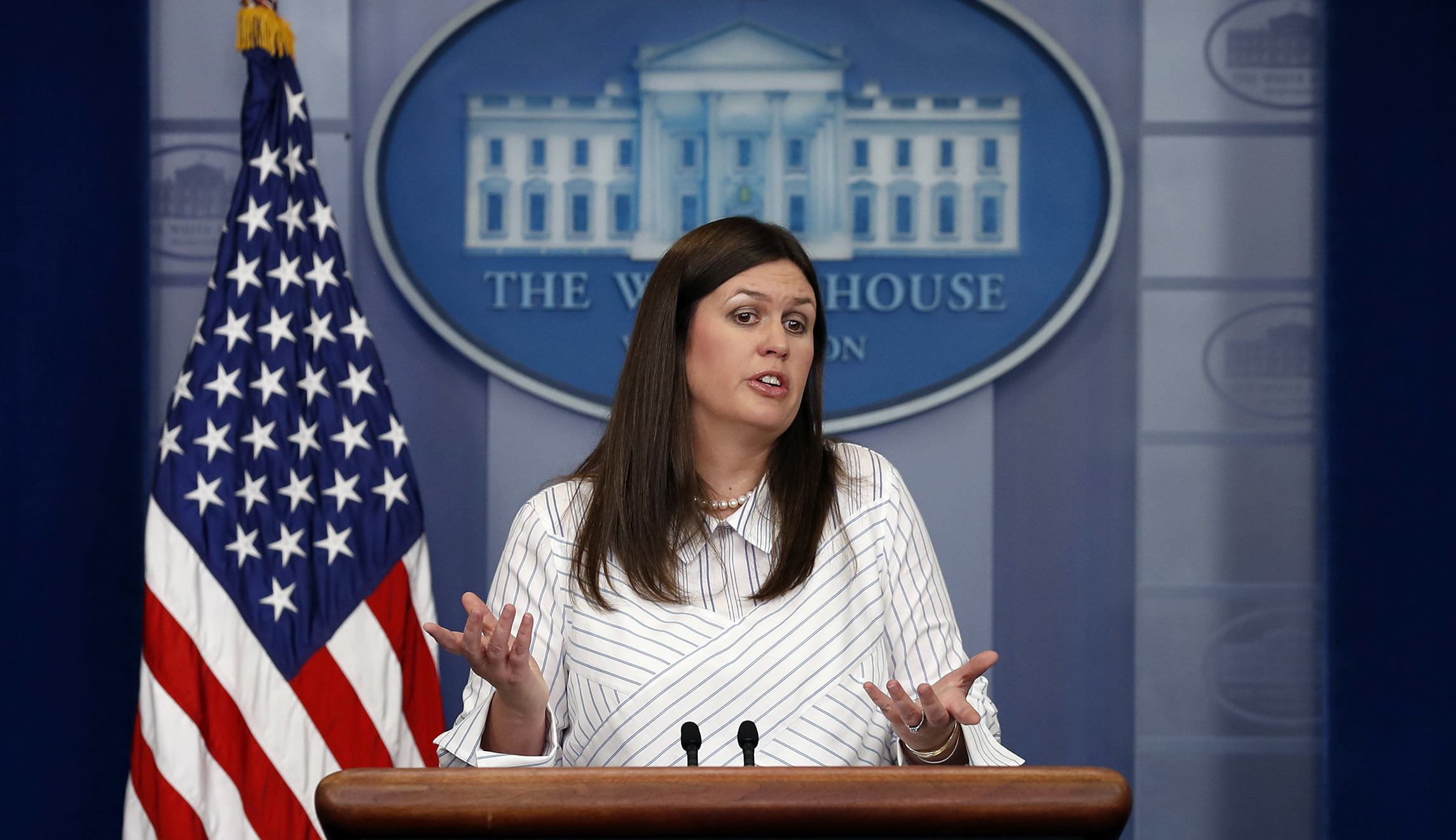 White House: Russia stories ‘undermining the credibility of the media’