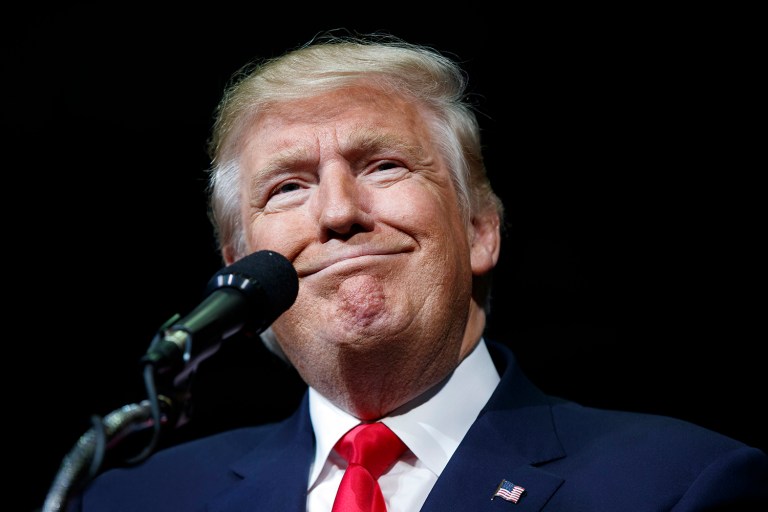 Ted Cruz's presidential campaign manager thinks Donald Trump would have won the Democratic primary for president. (AP Photo/ Evan Vucci)