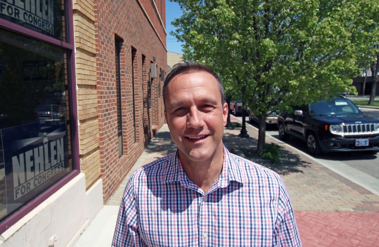 GOP nominee Donald Trump on Monday gave valuable attention to Paul Nehlen, who hopes to defeat House Speaker Paul Ryan in an upcoming Republican primary campaign. (AP Photo/Carrie Antlfinger)