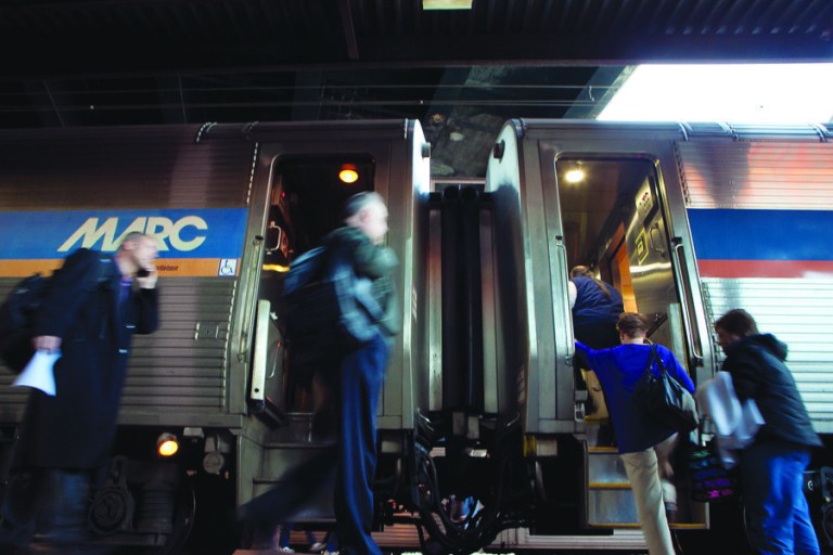 Commuter trains attract riders even as numbers flag on Metro