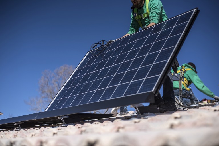 Sens. Lisa Murkowski of Alaska and Jeff Flake of Arizona sent a letter to the Treasury's inspector general Monday, asking that the investigation into the abuses of solar energy subsidies be issued swiftly. (Sergio Flores/Bloomberg)