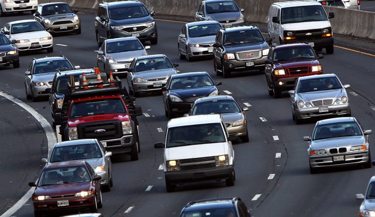 New EPA rules would jeopardize scores of infrastructure projects necessary to improve commuter congestion in growing cities such as Washington, according to a report issued Wednesday.Â (Photo by Win McNamee/Getty Images)