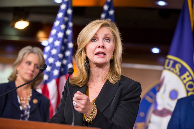 Blackburn said Obama has long ignored the threat posed by Islamic State fighters. (AP Photo/J. Scott Applewhite)