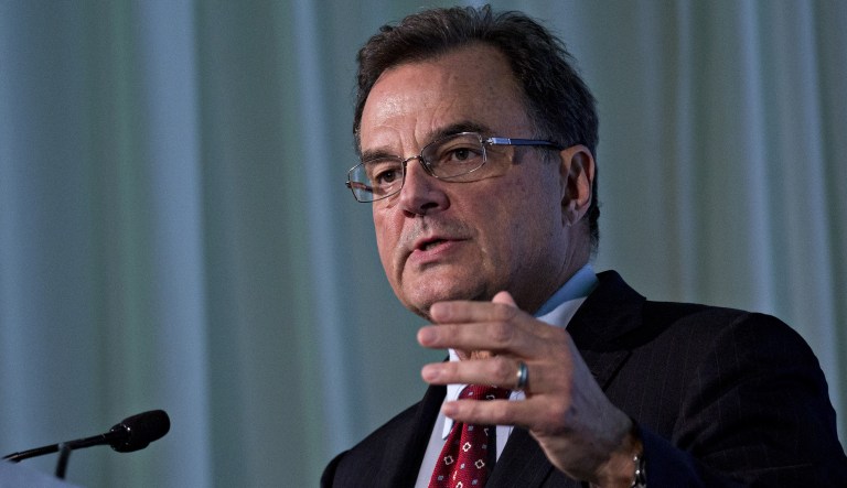 Treasury official Craig Phillips, speaking at the Trump International Hotel to a conference of the Institute of International Bankers, said that the Trump administration is almost ready to begin rewriting the 