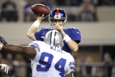 Tony Gutierrez/AP
The winner of Sunday night's New York Giants-Dallas Cowboys game will win the NFC East.