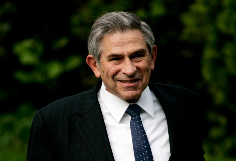 Paul Wolfowitz, the deputy secretary of defense under George W. Bush, calls Donald Trump a security risk, 