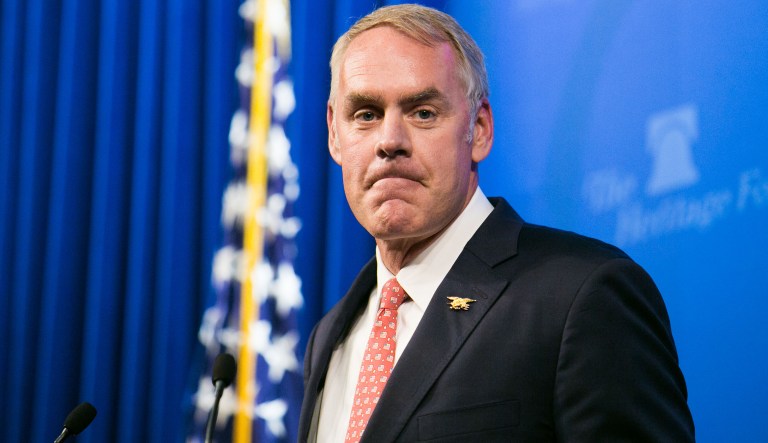 Zinke said the private and military transportation was necessary when commercial flights were unavailable or impractical for the kind of travel required by him. (Graeme Jennings/Examiner)