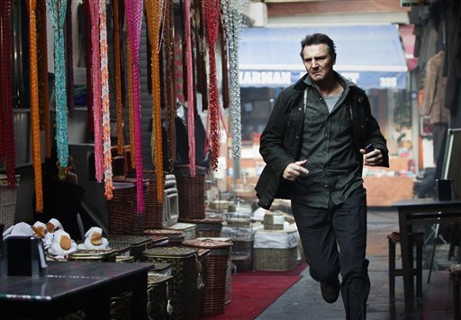 This image released by 20th Century Fox shows Liam Neeson in a scene from "Taken 2." (AP Photo/20th Century Fox, Magali Bragard)