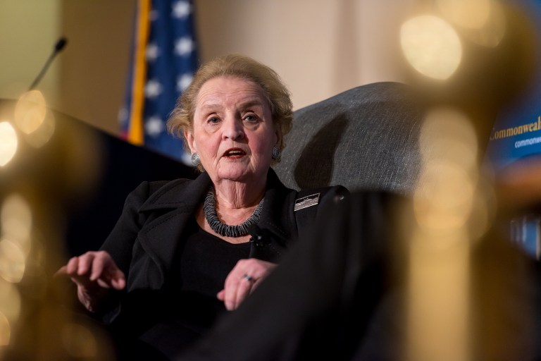 Albright off the Reservation