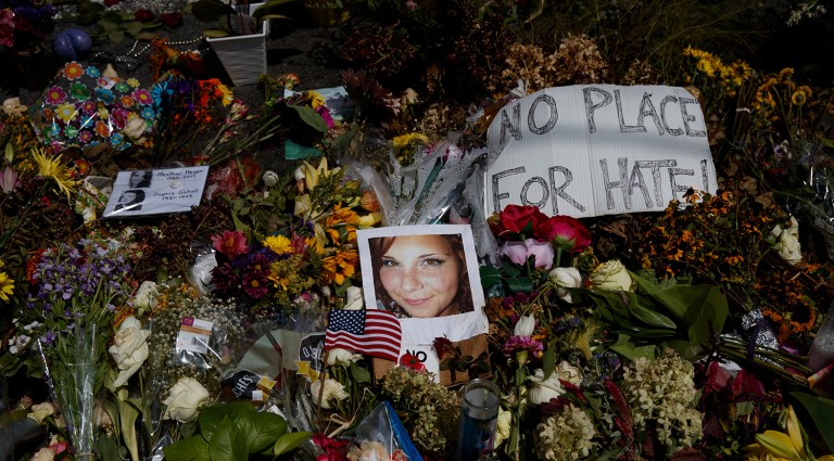Several state and local leaders have used the incident as a rallying call to remove Confederate monuments. (AP Photo/Evan Vucci)
